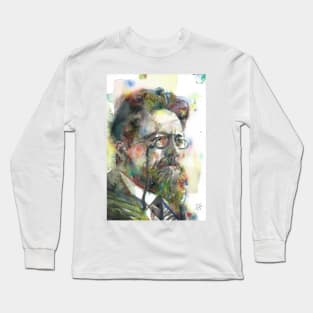 ANTON CHECHOV - watercolor portrait .5 Long Sleeve T-Shirt